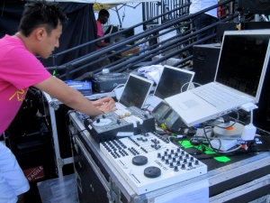 Beatport WMC 2010 - Working the visuals