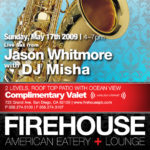 DJ Misha and Jason Whitmore on live Saxophone